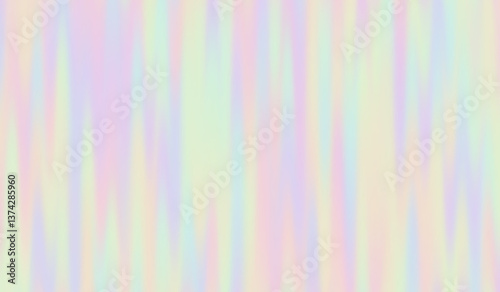 Holograph background. Hologram gradient foil texture. Iridescent mirror effect. Holographic glitter backdrop. Rainbow textur. Cute subtle pattern. Pink blue paper. Striped print. Vector illustration