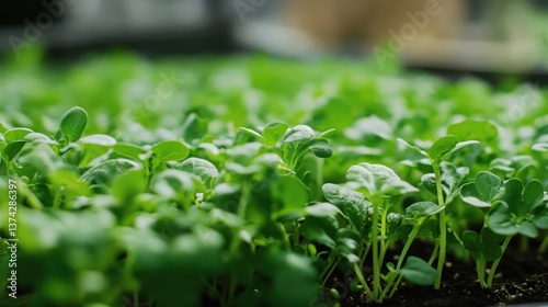 Startup kitchen garden. Generative AI