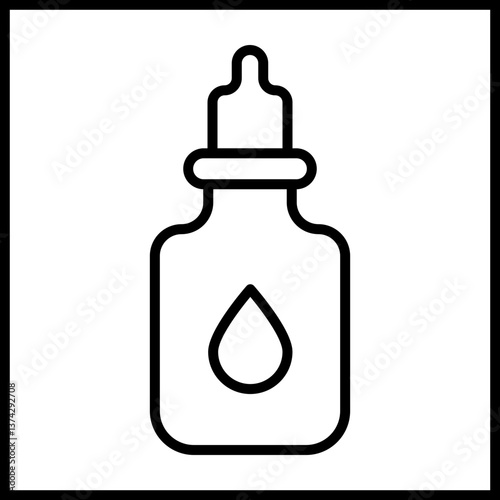 Cuticle Oil Icon Design
