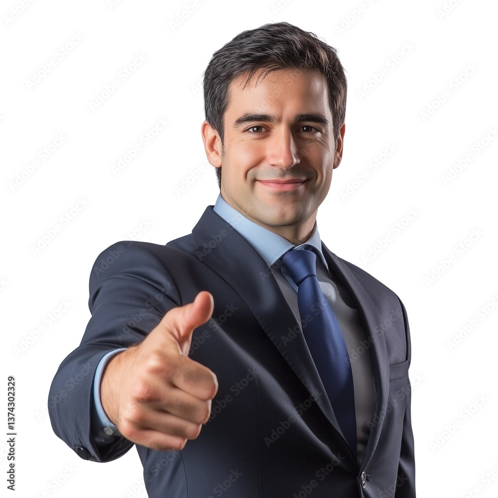 Businessman smiling and extending hand for handshake,positive perspective,PNG,clipart,transparent Businessman smiling and extending hand for handshake,positive perspective,PNG,clipart,transparent