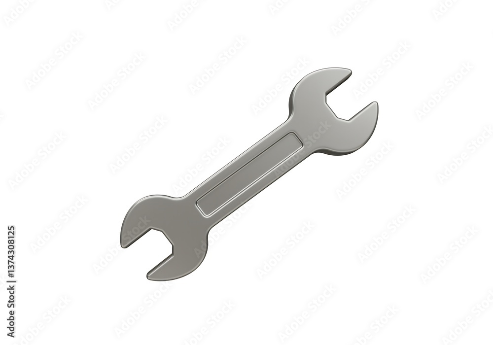 Wrench Tool Isolated on White Background Stock Illustration Wrench Tool Isolated on White Background Stock Illustration