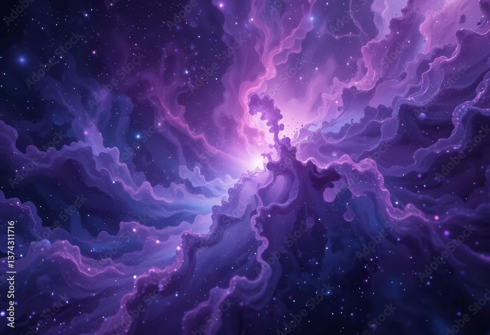 Cosmic and Ethereal Background Texture with a Sense of Wonder and Mystery Cosmic and Ethereal Background Texture with a Sense of Wonder and Mystery