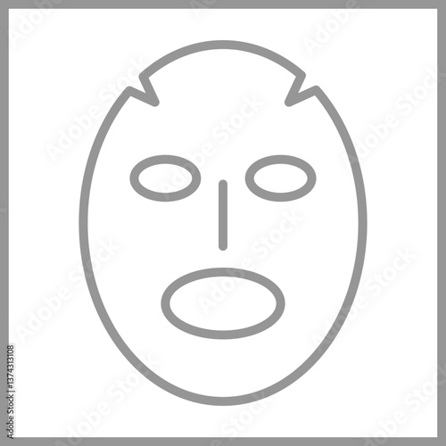 Face Mask Icon Design