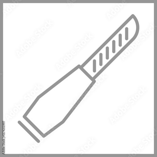 Nail File Icon Design