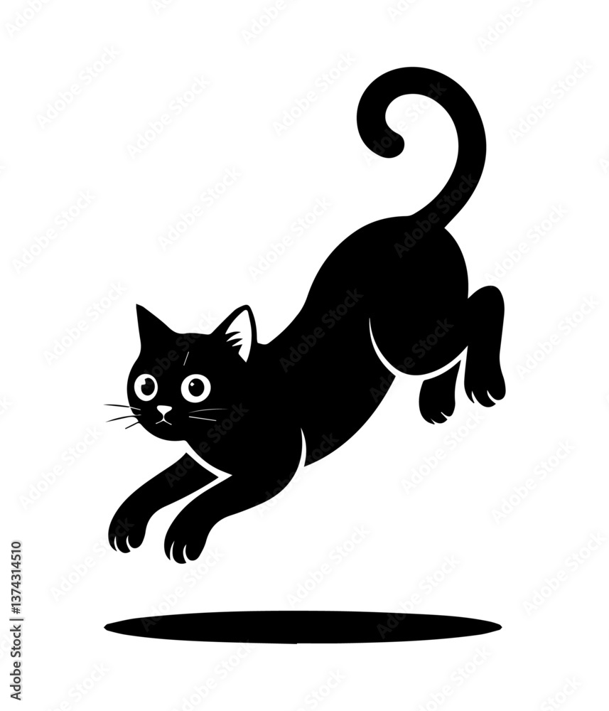 Obraz premium Cat Vector Design
