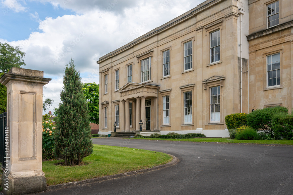 Obraz premium Town of Cheltenham, Gloucestershire, UK