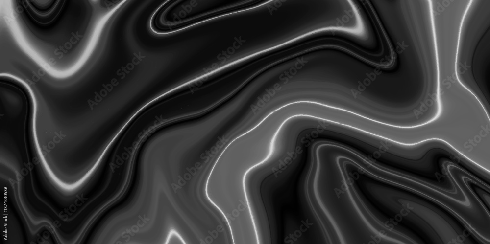 Obraz premium Abstract liquid wave background texture. Trendy dark liquid marble style. Ideal for web, advertisement, prints, wallpapers.