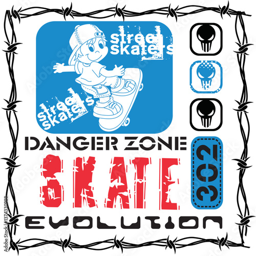 Street Skaters Danger Zone