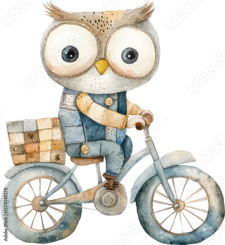owl toy in Overalls