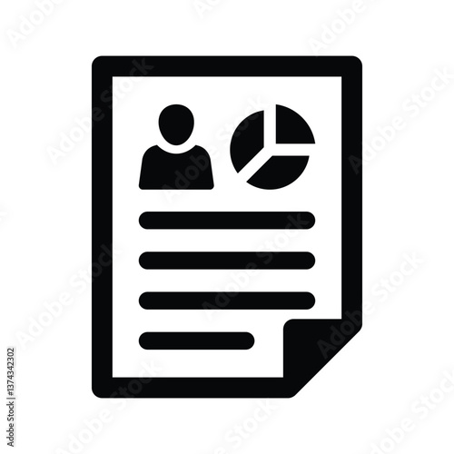 Customer data icon
