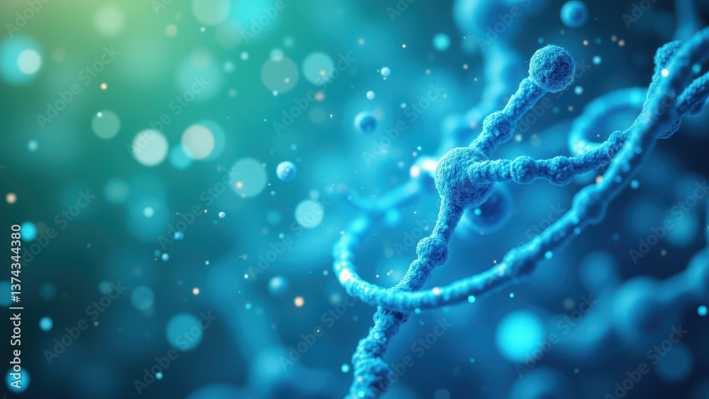 A microscopic view of a single molecule of GLP-1. A microscopic view of a single molecule of GLP-1.