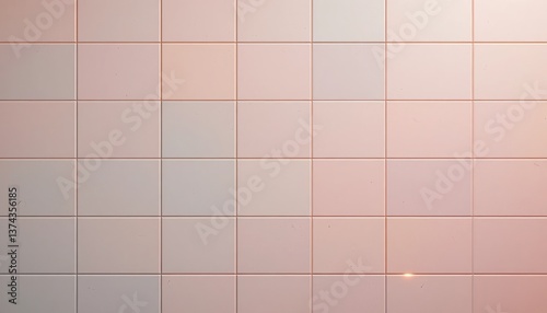 Light reflection on ceramic tiles indoor setting abstract photography minimalist design close-up view modern aesthetics