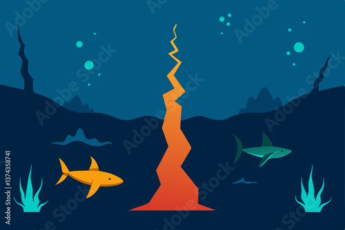 vector illustration of an angel