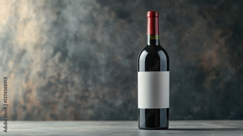 Fototapeta premium Red Wine on Table