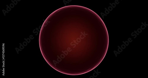 energy shield deactivate effect on black background