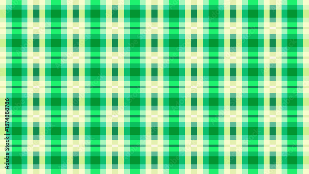 Fototapeta premium Seamless tartan plaid pattern background. Vector illustration.