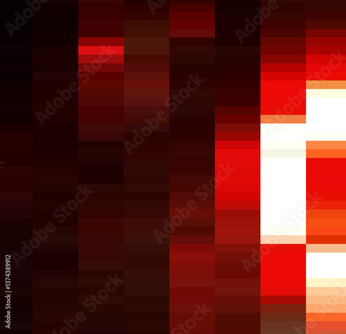 Abstract red pattern.
