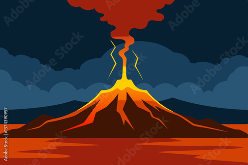 volcano eruption volcano
