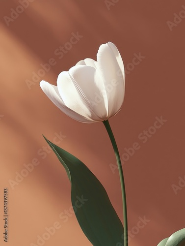 Pure White Tulip