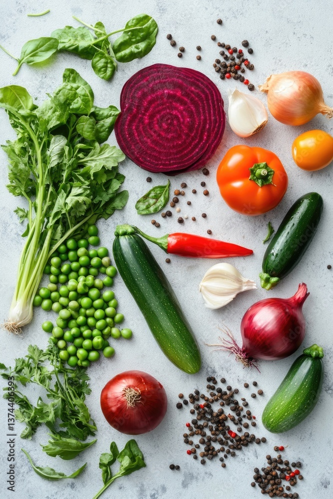 Diverse Selection of Vegetables Diverse Selection of Vegetables