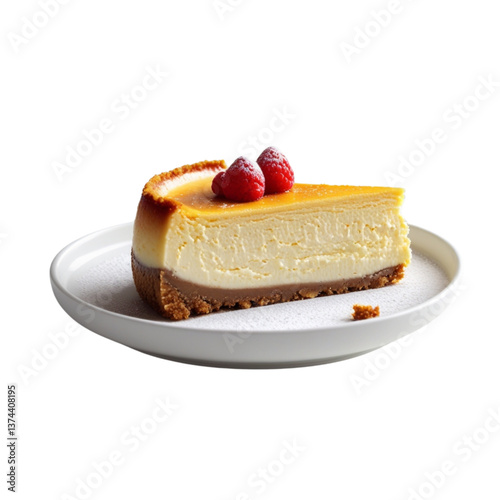 piece of cake in a bowl 