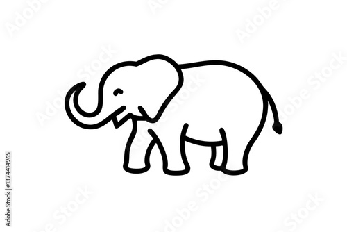 elephant vector illustration