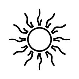 Sun Rays Icon