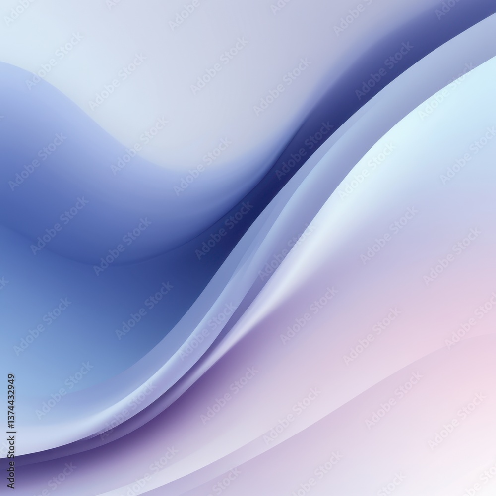 Obraz premium Soft Flowing Curves