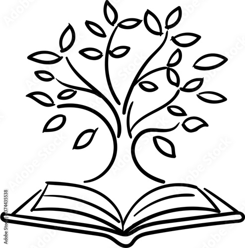 Health Awareness doodle clipart. Light bulb illustration with a heart symbol, representing ideas and love.