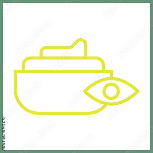 Eye Cream Icon Design