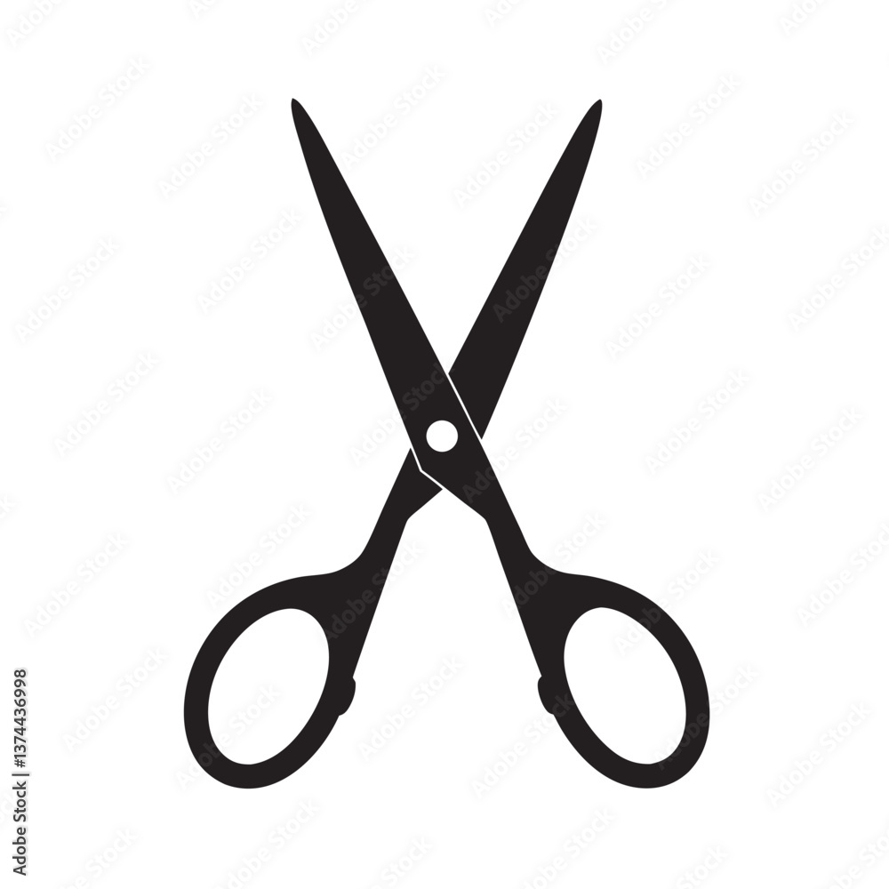 Scissors isolated on white background, Scissors icon design, black Silhouette vector scissors icon white background
Scissors isolated on white background, Scissors icon design, black Silhouette vector scissors icon white background