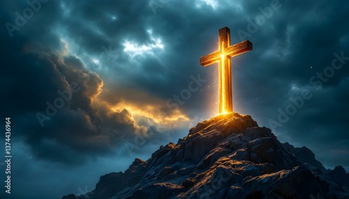 Jesus Christ Cross Empty