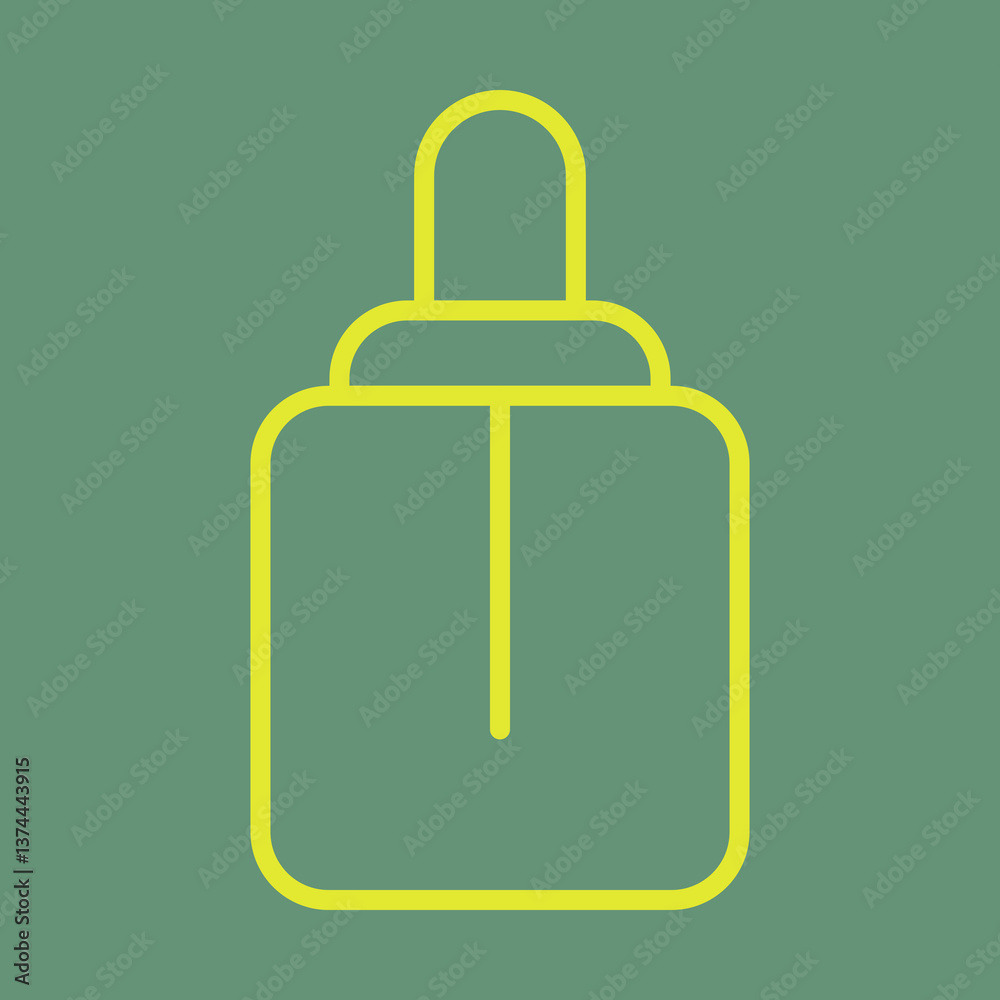 Obraz premium Face Serum Icon Design