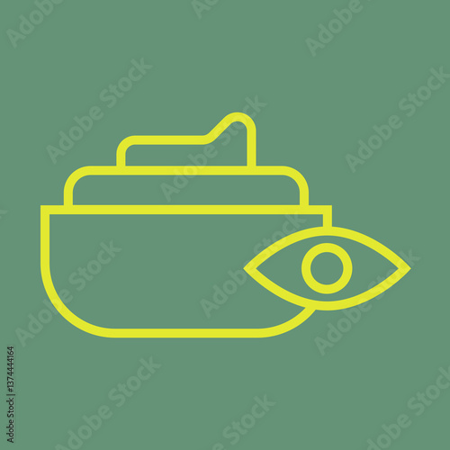 Eye Cream Icon Design