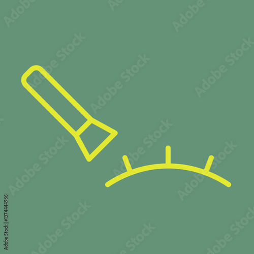 Eyebrow Gel Icon Design