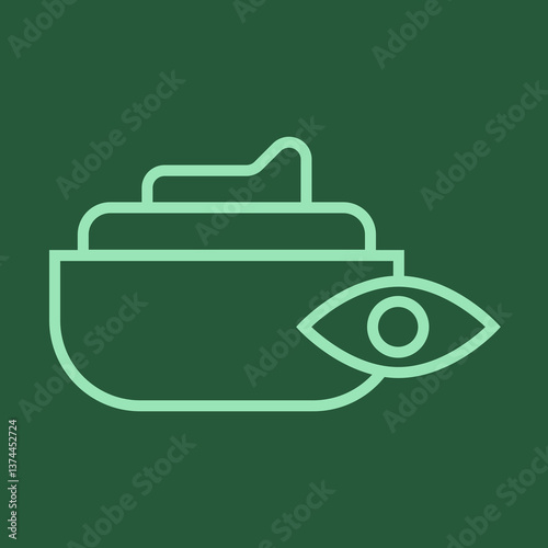 Eye Cream Icon Design