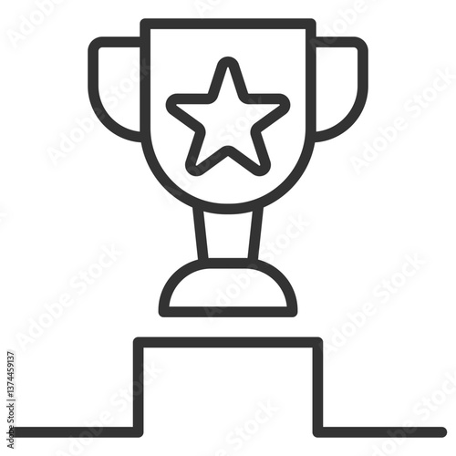 Competition Outline Icon