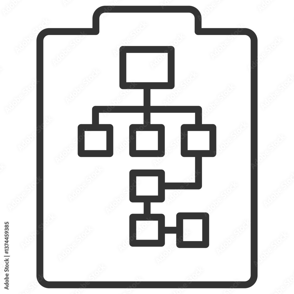 Scheme Outline Icon