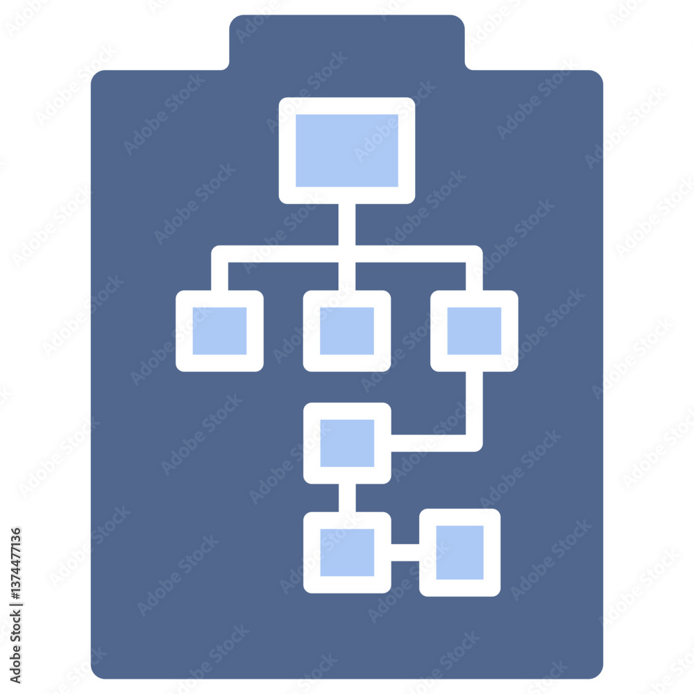 Scheme Flat Blue Icon Scheme Flat Blue Icon
