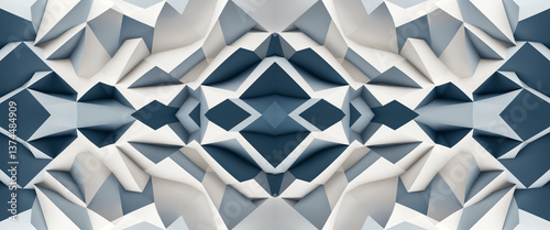 abstract geometric 3d pattern