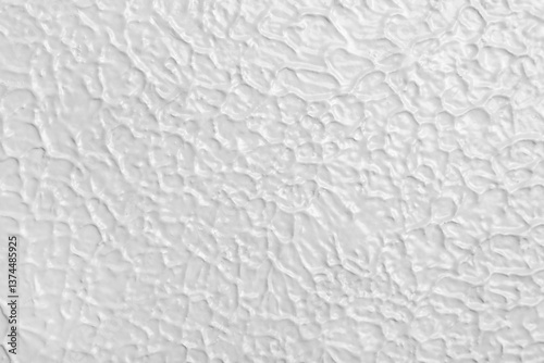 Obraz na płótnie Detailed Textured White Surface With Organic Pattern Style w salonie