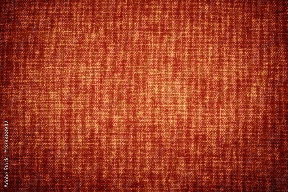 Fototapeta premium A textured, warm-toned fabric surface with a rich, woven appearance, creating a cozy and inviting ambiance.