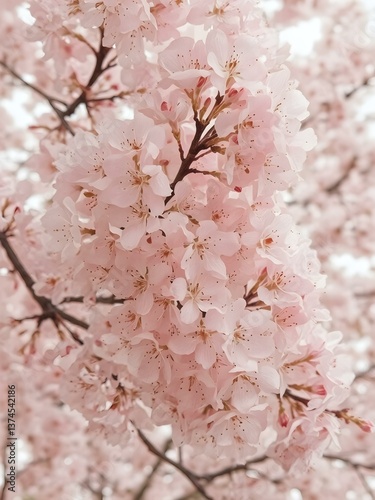 Cherry Blossom: Delicate pink cherry blossoms in full bloom, creating a stunning display of nature's beauty and the ephemeral charm of spring.