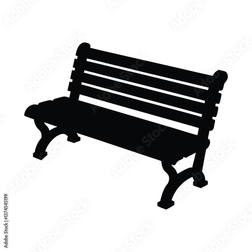 bench silhouette art