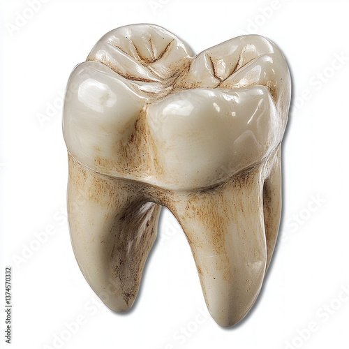 human tooth isolated
