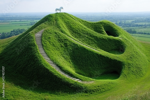 The Westbury White Horse on...