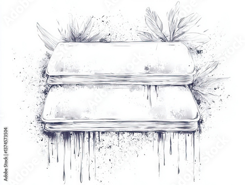 Web design sketch: An artis...