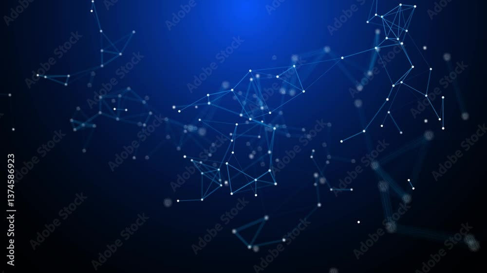 video, link, connessione, network, molecole, collegamenti, particelle video, link, connessione, network, molecole, collegamenti, particelle