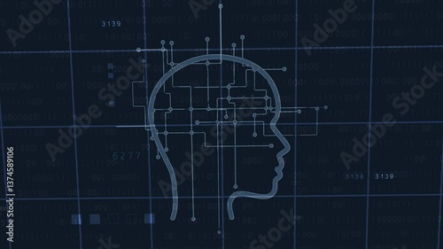 Abstract artificial intelligence technology of big data