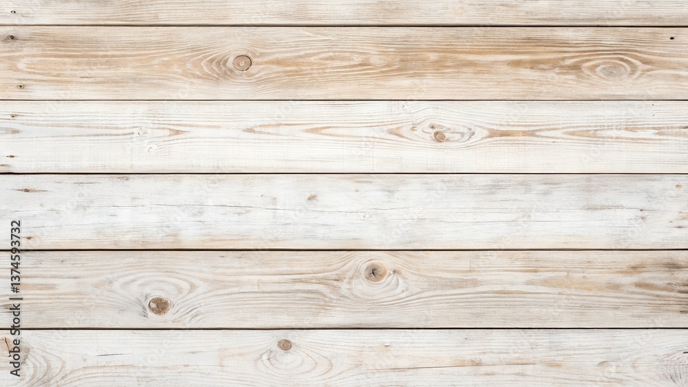 Fototapeta premium Rustic white wash wood board background